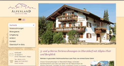 Desktop Screenshot of ferienwohnung-oberstdorf-allgaeu.com