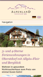 Mobile Screenshot of ferienwohnung-oberstdorf-allgaeu.com